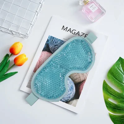 Custom Cooling Beads Microwave Heat Cool Ice Eye Mask Sleeping Gel Eyes Mask