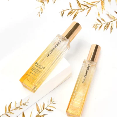 OEM Cosmetics Makeup Hydrating Moisture Rose Face Toner 24K Gold Mist