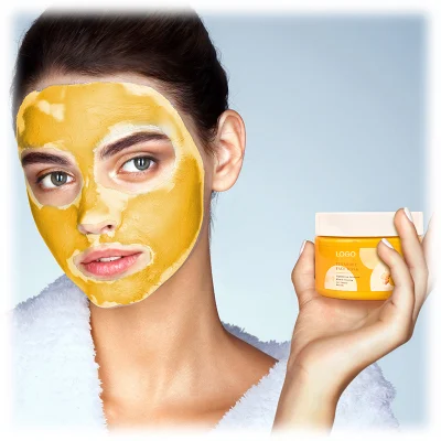 Dead Sea Mud Vitamin C Powder Clay Skin Care Facial Tumeric Face Mask