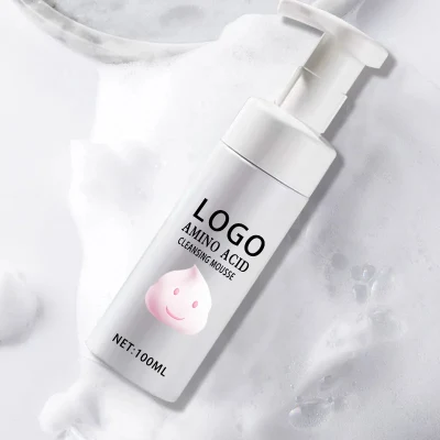 Ditong OEM ODM Press Foam Amino Acid Deep Cleansing Facial Cleanser