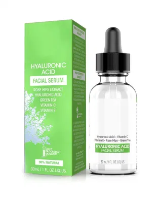 Hydrating Brightening Anti Wrinkle Hyaluronic Acid Serum for Face