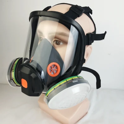 China New Design Speaking Amplifier Safety Respirator Gas Mask Full
