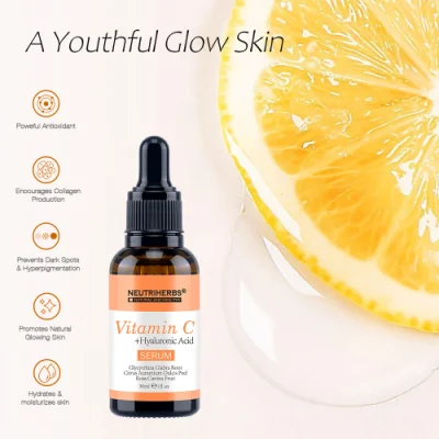 Pure Natural Facial Deep Moisturizing Whitening Night Best Skin Vitamin C Serum 20%