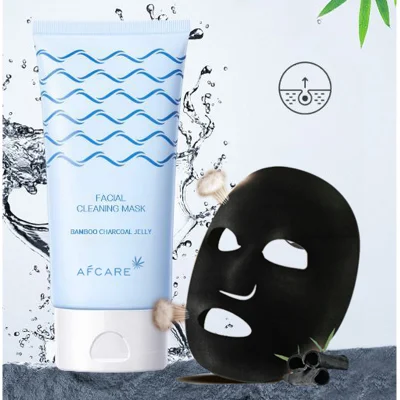 Charcoal Rose and Organic Natural Mud Face Mask ODM OEM Nourishing Anti-Wrinkle Mud Facial Mask
