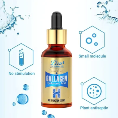 Liru Professional Skin Care Anti-Aging Anti-Wrinkle Hyaluronic Acid Collagen Niacinamide Face Serum