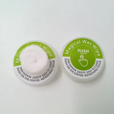 Push Clean Tissue Disposable Makeup Remover Magic Wet Towels Push Cleaning Wet Wipes with Cleansing