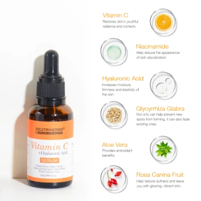 Customize Korea Skin Care Anti Acne Face Microneedling Collagen Vitamin C Serum Naturals