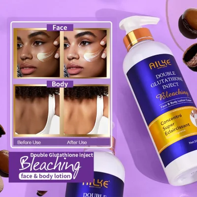New Face &amp; Body Lotion Ailke Private Label Black Skin Whitening Body Cream Strong Bleaching Body Lotion