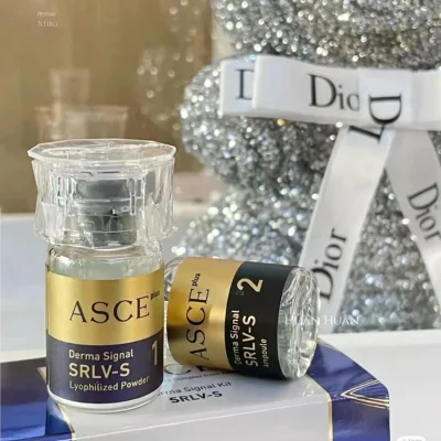 Asce Powerful Anti-Aging Set Whitening Moisturizing Blemishes Hyaluronic Acid Injection Vitamin C