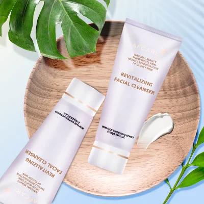 Customized Logo Skin Care Moisturizing Whitening Pore Deeply Cleansning Cream Amino Acid Face Wash Facial Cleanser