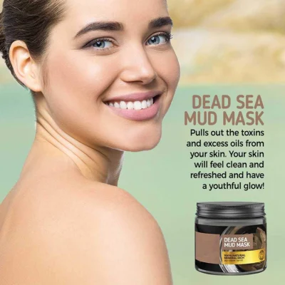 Natural and Organic Deep Skin Dead Sea Mud Mask for Face