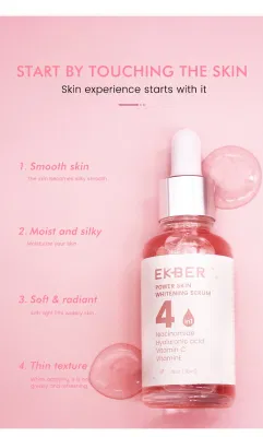 Private Label High Quality 4 in 1 Power Serum Vitamin C E Eyes Night Care Wrinkling Deep Repair Brightening Centella Asiatica