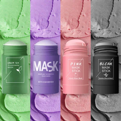Skin Care Facial Mask Cleansing with Recover Protect Skin Stick Facial Mud Mask
