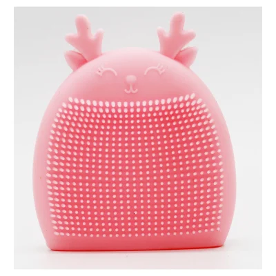 Portable Silicone Face Scrubber Food Grade Silicone Soft Facial Face Wash Brush Cleanser