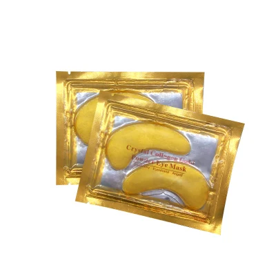 Sheet Crystal Gel Under Eye Mask 24K Gold Hydrogel Collagen Dark Circle Eye Patch