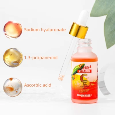 Private Brand Professional Skin Care Best Anti Wrinkle Hydrating Whitening Vitamin C Face Serum