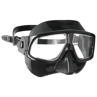 Custom Logo Color Adults OEM Low Volume Scuba Dive Mask with Go-PRO Camera Mount Diving Goggles for Swimming Snorkeling Gear