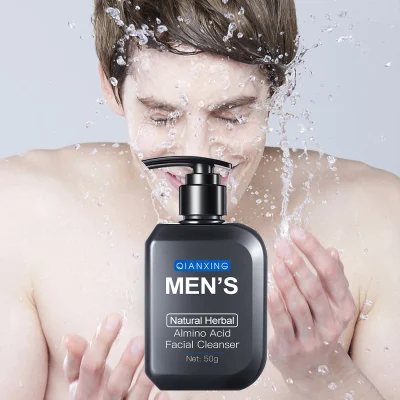 Organic Oil Control Cleaning Vegan Foam Man Skin Cleanser