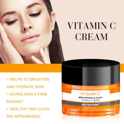 Private Label Wholesale Facial Skincare Bleaching Whitening Brightening Vitamin C Face Cream