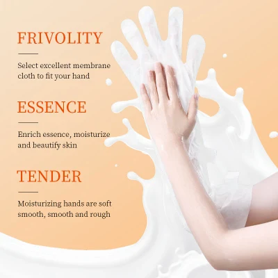 Private Label OEM ODM Moisturizing Nourishing Hand Cream Hand Mask Gloves for Dry Skin