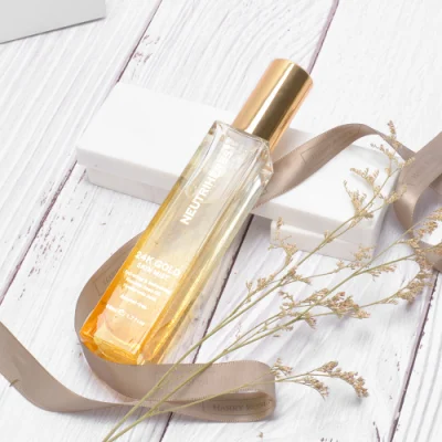 OEM Cosmetics Makeup Hydrating Moisture Rose Face Toner 24K Gold Mist