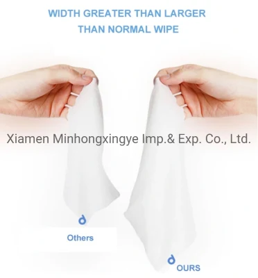 OEM Custom Logo Print Eco Friendly Facial Cleansing Portable Travel Pack Alcohol-Free Wet Tissue Baby Wipes