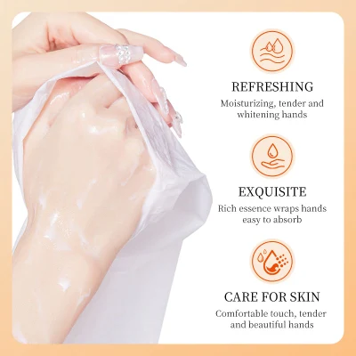 Private Label OEM ODM Moisturizing Nourishing Hand Cream Hand Mask Gloves for Dry Skin