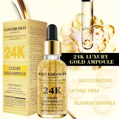 Best Quality Anti-Aging Lightening Whitening 24K Gold Serum