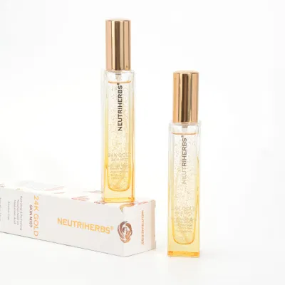 OEM Cosmetics Makeup Hydrating Moisture Rose Face Toner 24K Gold Mist