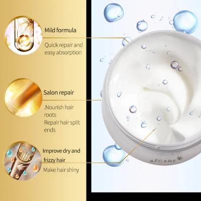 OEM Lavender Oil Mask for Thicker Hair Also Remedies Dandruff and Scalp Tension Cream White Facial Mask for Men