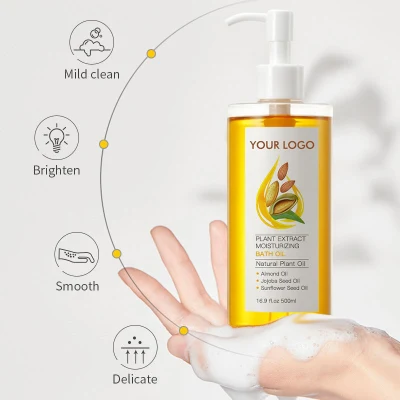 Organics Natural Nourish Glow Repair Makeup Remover Deep Cleansing Bath Oil