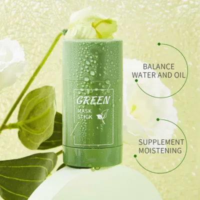 Peach Mask Stick Cleansing Whitening Acne Mud Mask Skin Care Lazy Facial Mask Green Tea Musk Stick