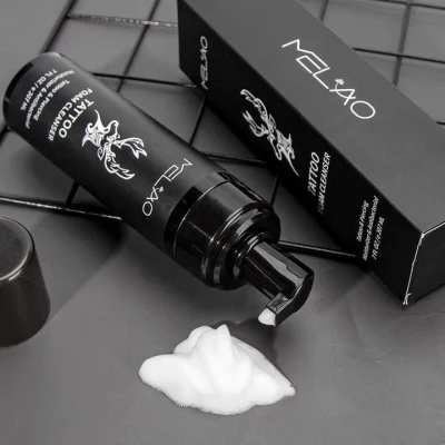 Tattoo Ink Antiseptic Wash Spray Exfoliating Foam Cleanser for Tattoo