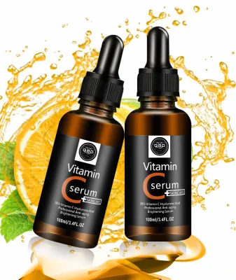 High Quality Private Label Vitamin C Serum Vc Whitening Hyaluronic Acid Moisturizing
