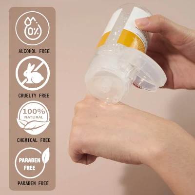 Deep Cleaning Water-Oil Combination Face Eye Base Facial Cleanser Makeup Remover