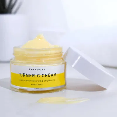 Men&prime;s Skin Care Products Turmeric Powder Whitening Brightening Face Care Cream Serum