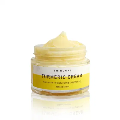Men&prime;s Skin Care Products Turmeric Powder Whitening Brightening Face Care Cream Serum