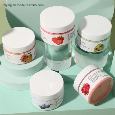 Wholesale Mascarillas Skincare Beauty Pore Cleanser Facial Mud Mask Hydrating Acne Treatment Whitening Face Fruit Clay Mask
