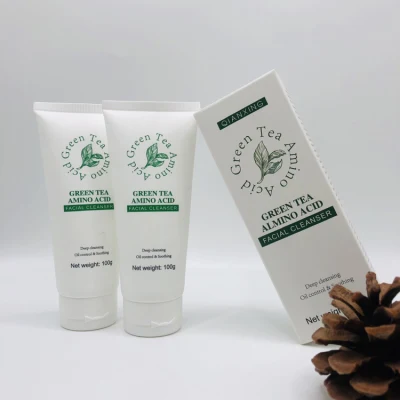 Private Label Amino Acid Cleansing Mousse Foam Oil Control Facial Cleanser