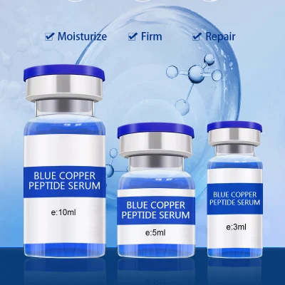 Beauty Salon Wholesale Blue Copper Peptide Stock Solution Repair Firming Tender Whitening Anti Aging Hydrating Serum
