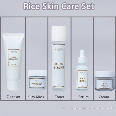 Beauty Cosmetics Skin Care Moisturizing Improve Skin Elasticity Rice Face Toner