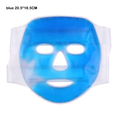 Beauty Care Cool Facial SPA Reusable Hot Cold Compression Refreezable Gel Face Ice Pack Mask for Face Removing Puffiness