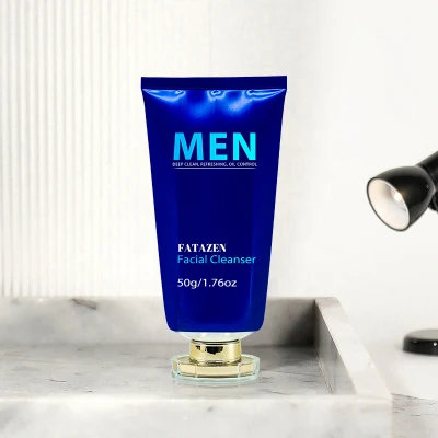 Wholesale Oil Control Moisturizing Freshing Face Wash for Men Private Label Skin Care Daily Men Facial Cleanser for Oily Skin