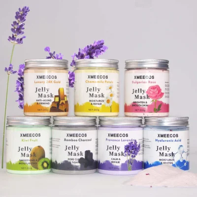 Skin Care Face &amp; Body Jelly Mask Organic Rose Hydro Jelly Powder Peel off Face Mask