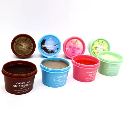 Cosme Lab Rose Tea Face Mask Organic Charcoal Coffee Skin Care Sheet Mask Refreshing Face Moisturizing Hydrating Facial Mask