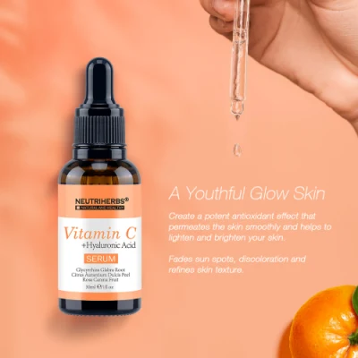 Deep Hydrating Private Label Organic Anti Aging Anti Ace Vitamin C Skin Lightening Serum