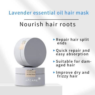 OEM Lavender Oil Mask for Thicker Hair Also Remedies Dandruff and Scalp Tension Cream White Facial Mask for Men