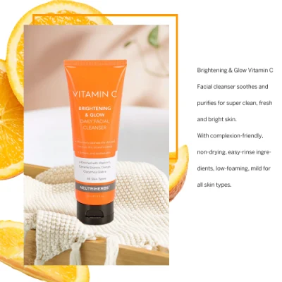 OEM Private Label Vitamin C Gentle Cleanser for Oily Skin