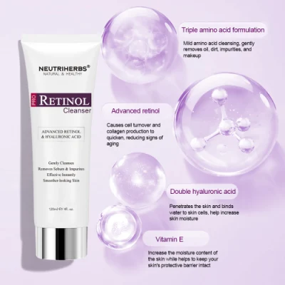 Neutriherbs Hot Sale Smoothing Nourishing Anti-Acne Deeply Clening Face Wash for Oily Skin