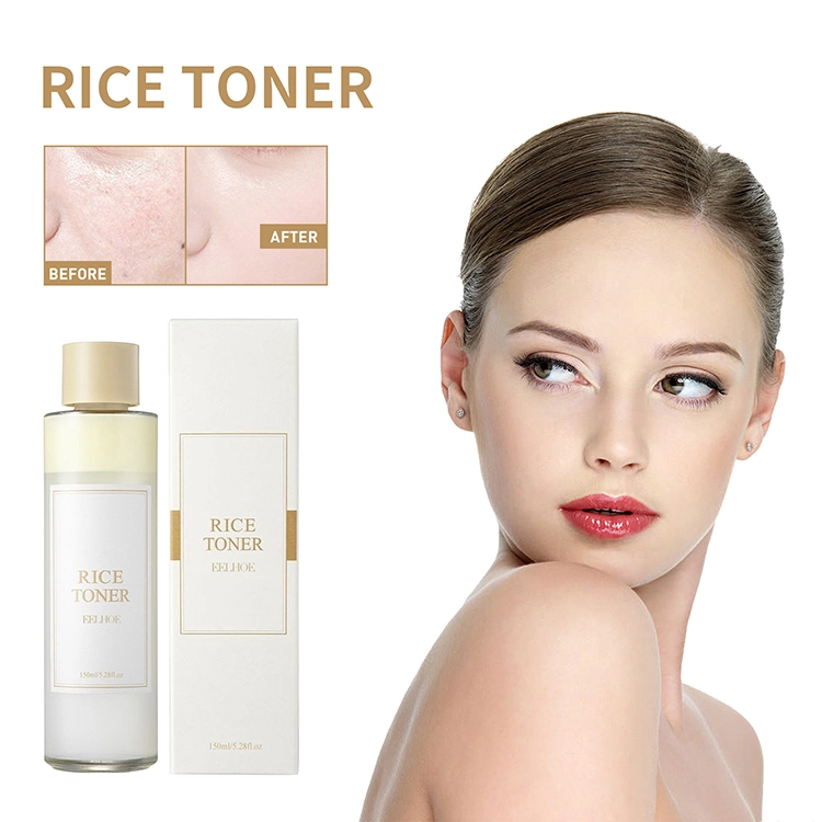 Wholesale Private Label Niacinamide Rice Water Moisturizing Toner Brightening Whitening Skin Care Rice Face Toner